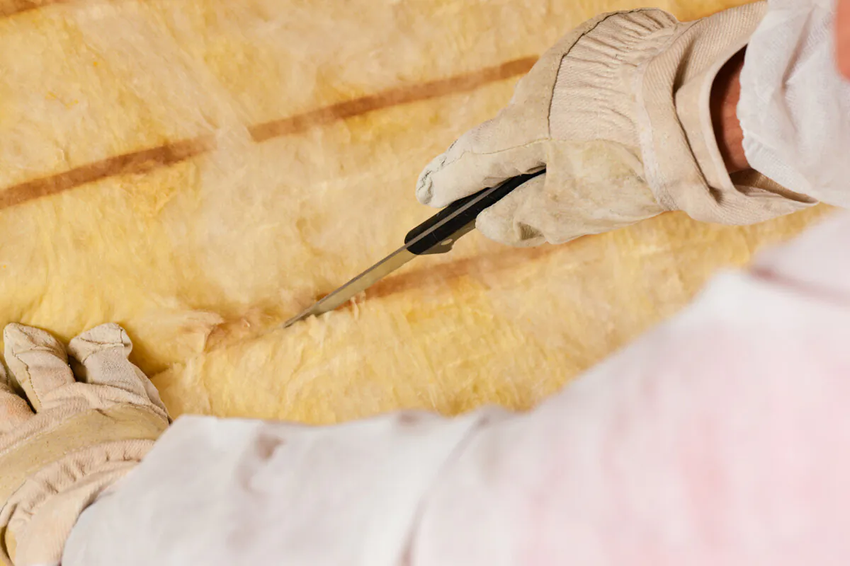 Insulation rolls can be cut to fit specific spaces. (Dreamstime/TNS)
