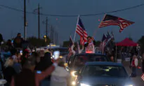 Trucker Convoy Holds Rally Near Eagle Pass, Texas