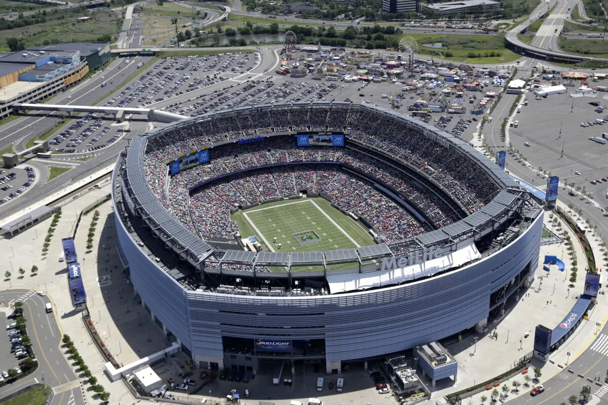 The MetLife Stadium in East Rutherford, N.J., on June 20, 2014. (Seth Wenig/AP Photo)