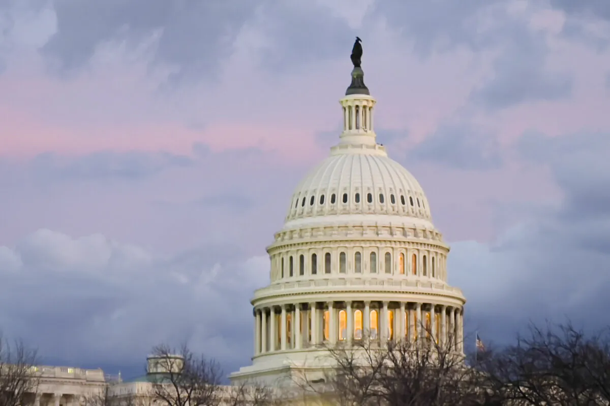 The U.S. Capitol building in Washington on Jan. 26, 2024. (Madalina Vasiliu/The Epoch Times)