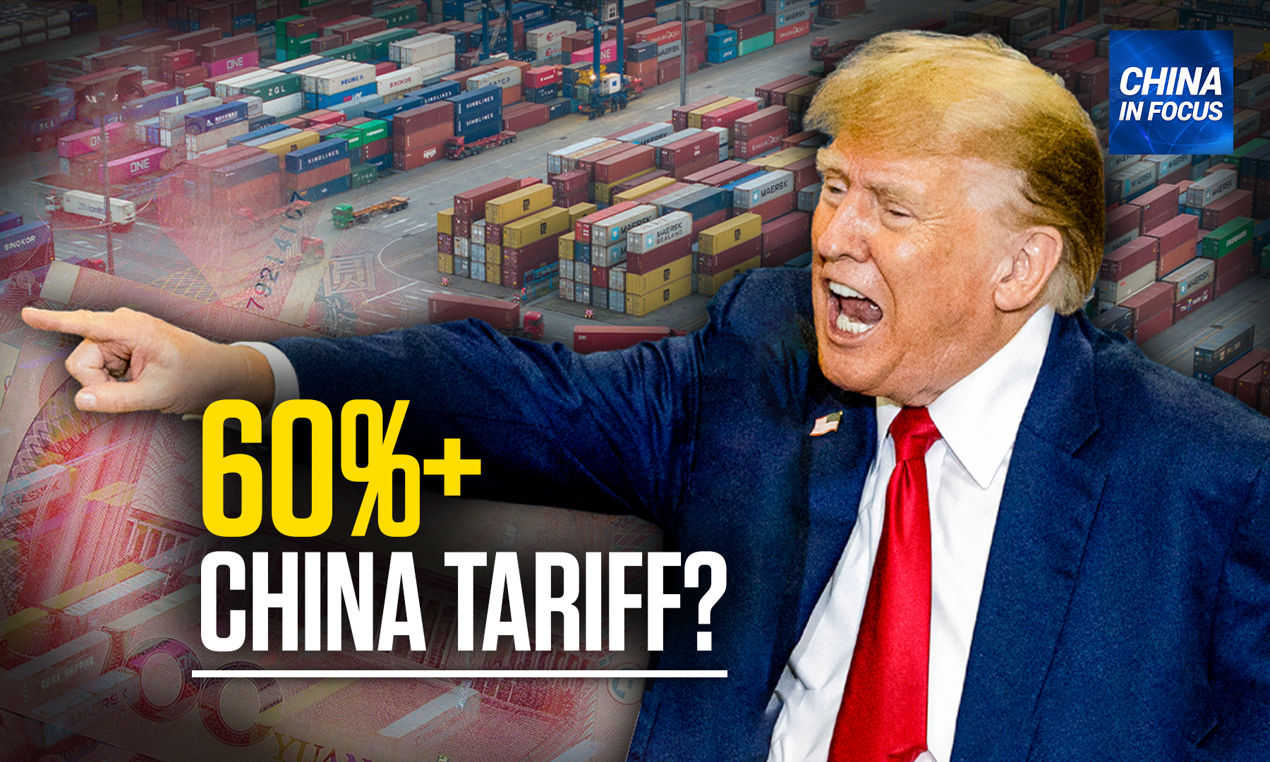 Trump Plans Over 60 Percent Tariffs on China If Elected | EpochTV