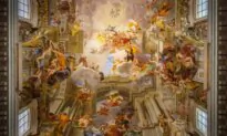 Master of Perspective Makes Church Look 3 Times Higher With Optical Illusion Breaking Into Heaven