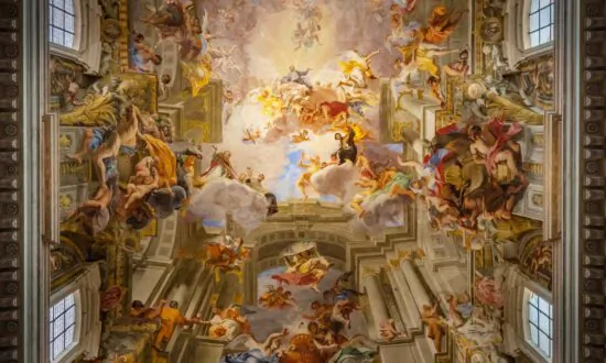 Master of Perspective Makes Church Look 3 Times Higher With Optical Illusion Breaking Into Heaven