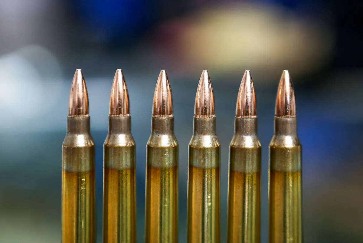 Ammunition in a store in California in a file illustration. (Justin Sullivan/Getty Images)