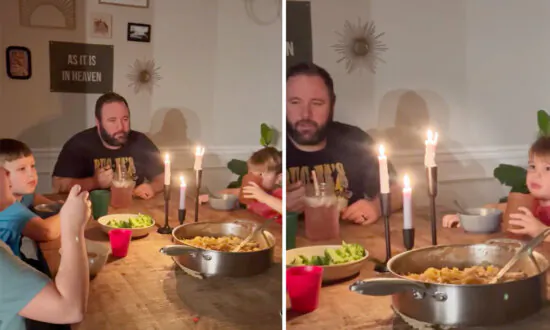 Family of Six Started Eating Dinner by Candlelight, and Here’s What They Noticed
