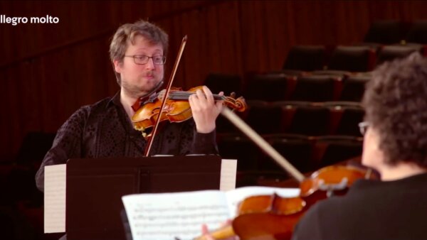 Mozart: String Quartet No. 19 in C Major, K.465, 'Dissonance' – The Online Chamber Music Series | Israel Philharmonic