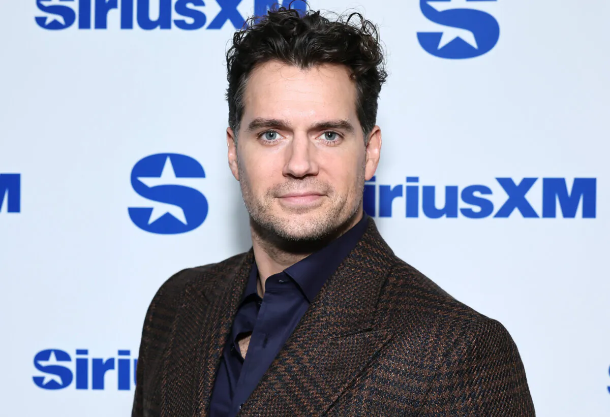 Henry Cavill visits SiriusXM at SiriusXM Studios in New York City, on Jan. 29, 2024. (Photo by Theo Wargo/Getty Images)
