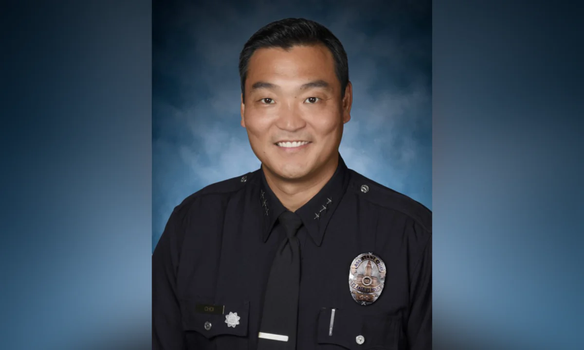 LAPD's newly appointed Interim Chief Dominic Choi in a LAPD staff photo. (Courtesy of Los Angeles Police Department)