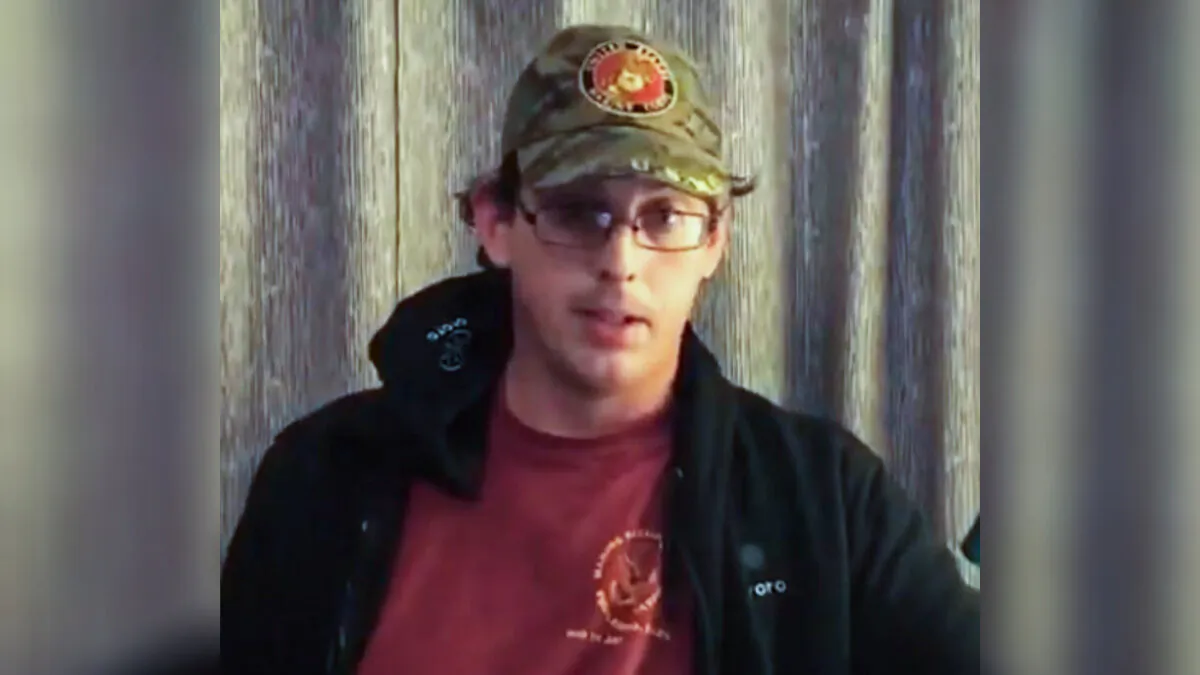 Richard Hopkins in a still image from a video released by Project Veritas on Nov. 10, 2020. (Screenshot/Project Veritas)
