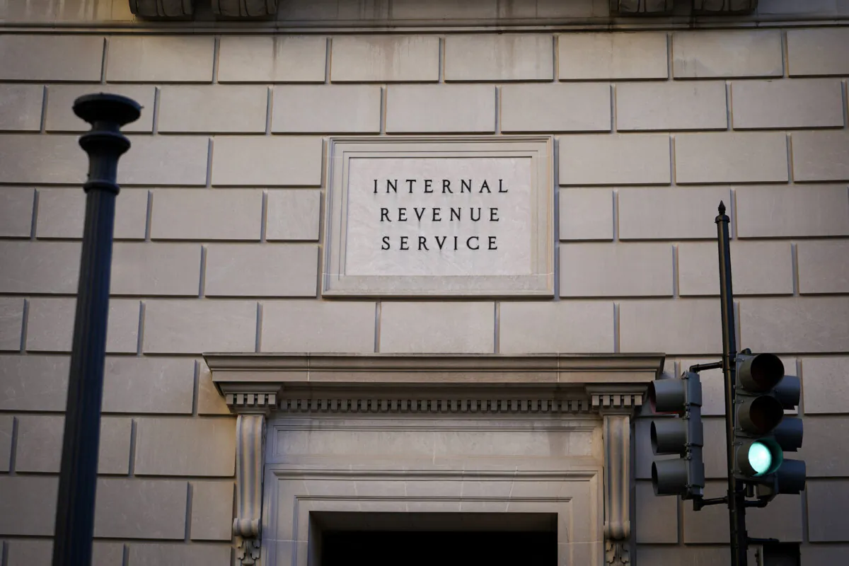 The Internal Revenue Service (IRS) building in Washington on Jan. 4, 2024. (Madalina Vasiliu/The Epoch Times)