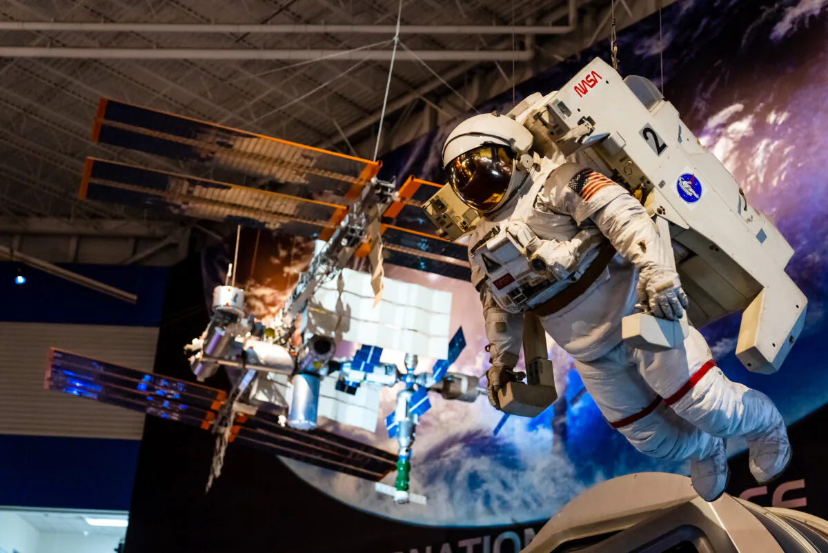 A NASA exhibit at Space Center Houston. (Houston First Corporation/TNS)
