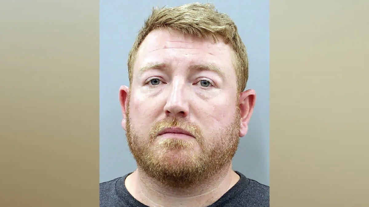Mason Herring, a 39-year-old Houston attorney, who pleaded guilty to injury to a child and assault of a pregnant person on Feb. 7, 2024. (Houston Police Department via AP)