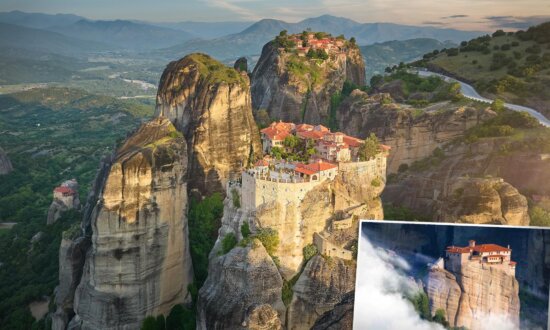 Monks Built 'Floating' Cliff Monasteries on Rock Pillars in the Clouds 700 Years Ago—Here's Why