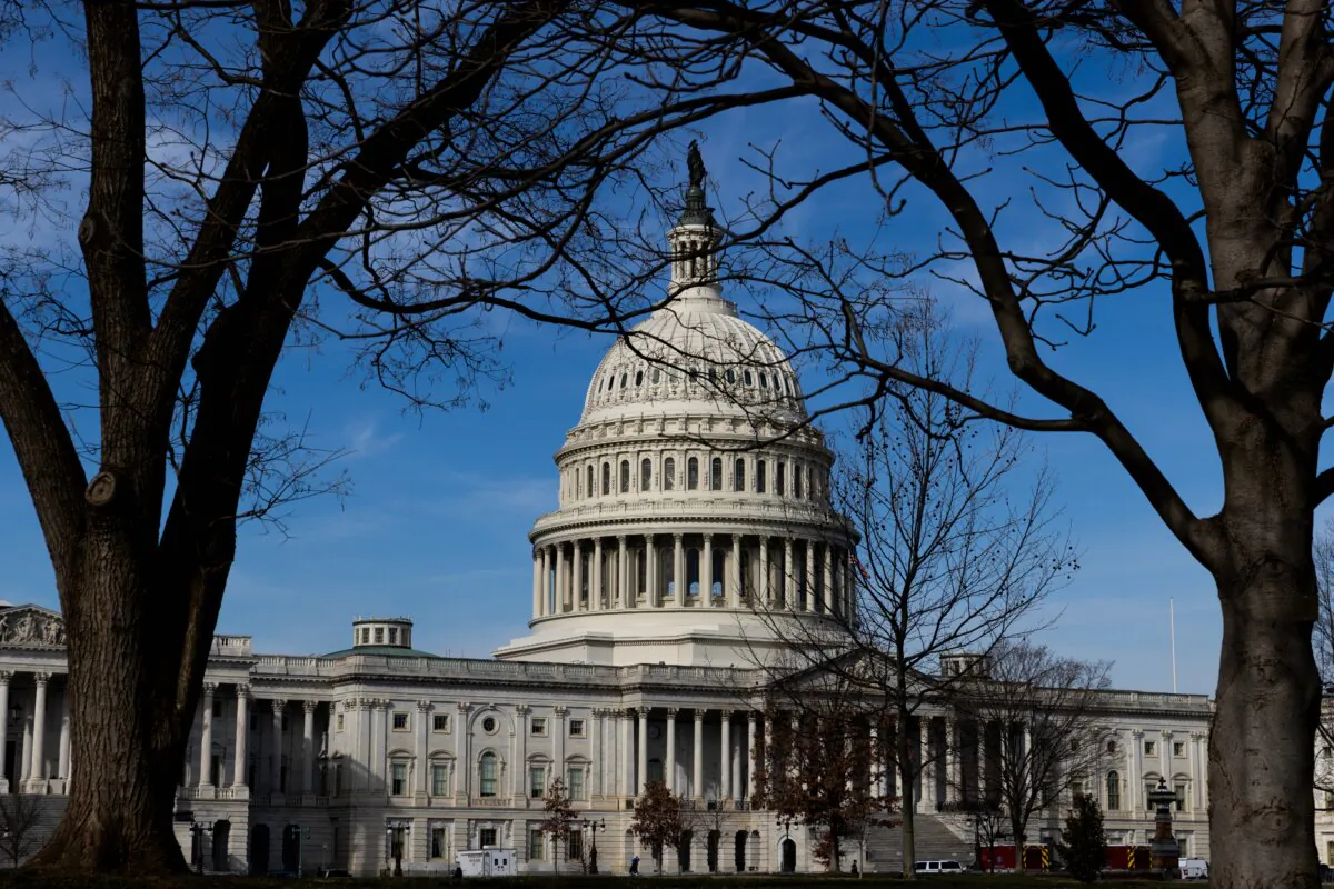The U.S. Capitol in Washington on Feb. 8, 2024. (Julia Nikhinson/Getty Images)