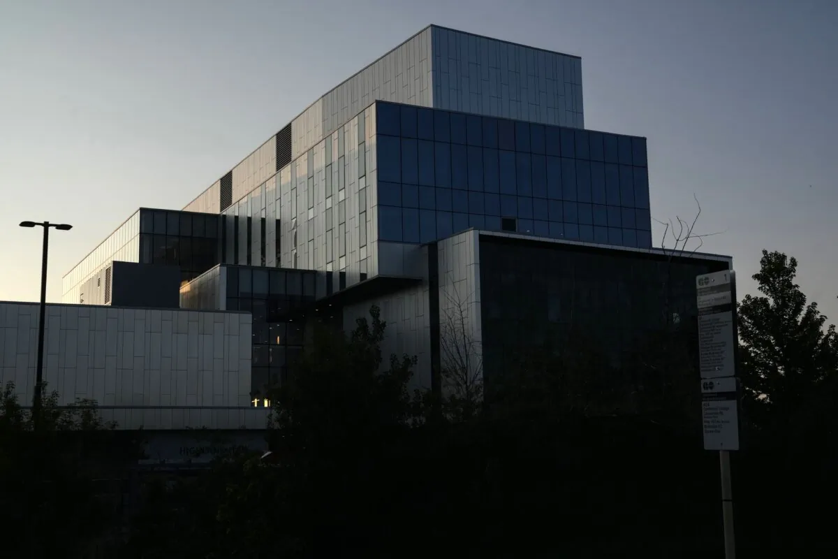 A general view of University of Toronto's Scarborough campus on May 24, 2023. (The Canadian Press)/Chris Young