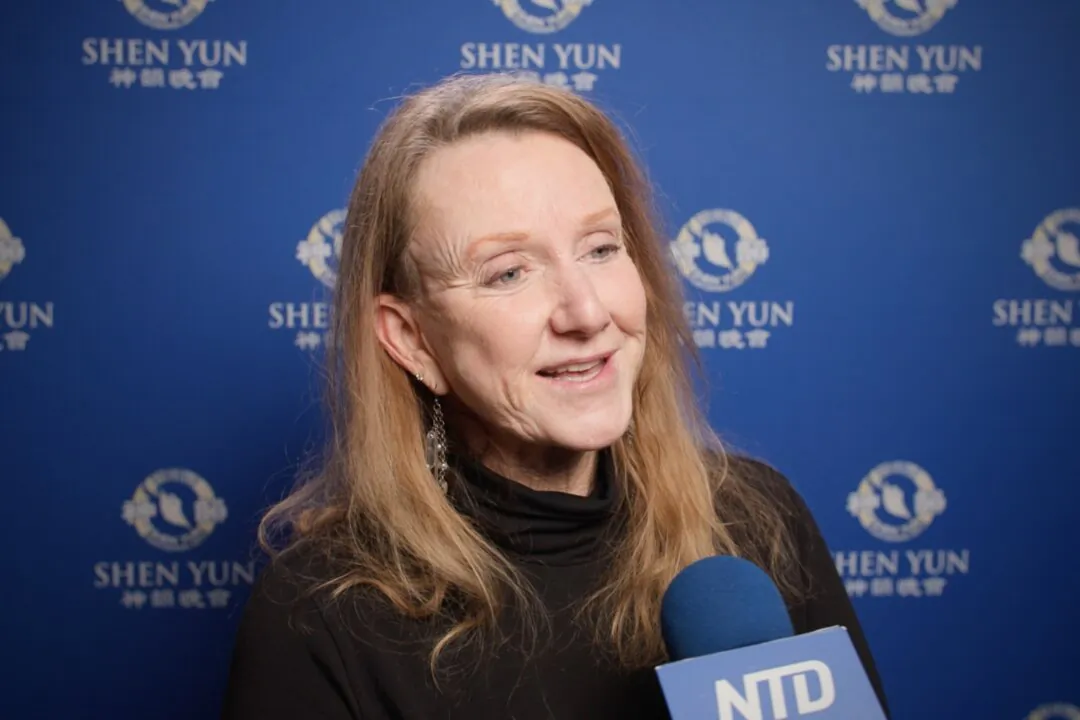 Maggie Romance at Shen Yun Performing Arts at the Linda Ronstadt Music Hall, in Tuscon, on Feb. 10, 2024. (NTD)