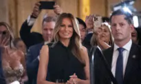 Melania Trump Makes Rare Appearance at Glitzy Mar-a-Lago Event Supporting Former President