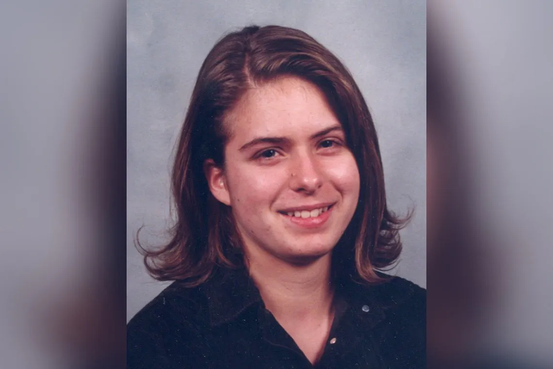 Guylaine Potvin, shown in a police handout photo, was found dead in her apartment in Jonquière, Que., on April 28, 2000. (The Canadian Press/HO-Surete du Quebec)