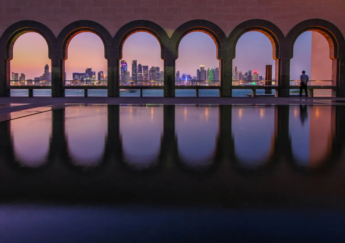 The skyline of Qatar’s capital, Doha, in a file photo. (Florian Wehde/Unsplash.com)