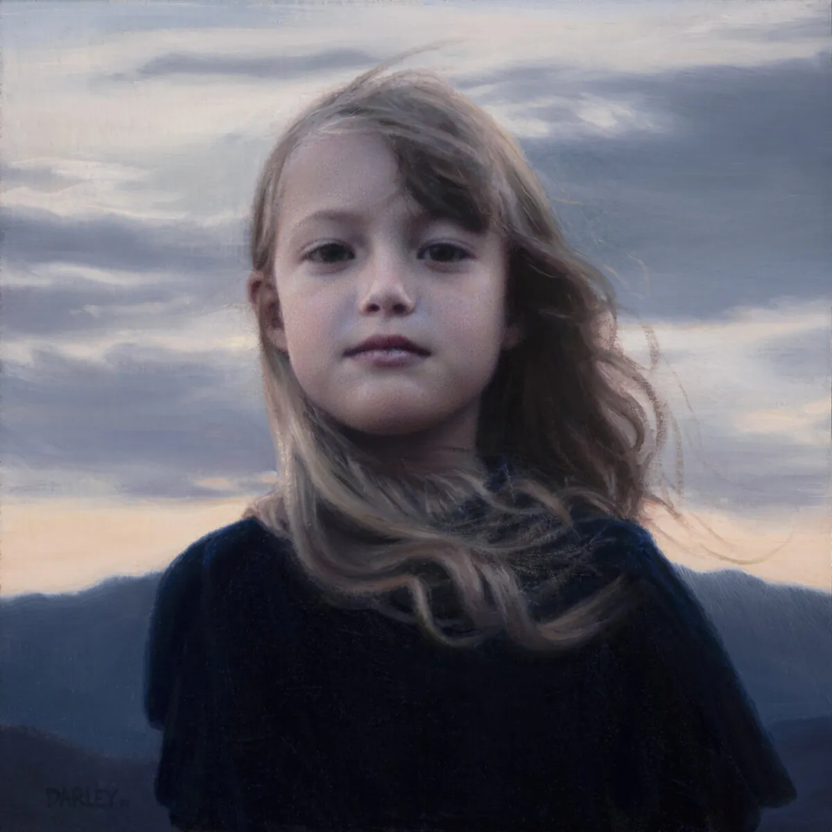 A detail of "Vivian” by John Darley (US). Oil on linen; 14 inches by 14 inches. The bronze award-winning work of the 6th NTD International Figure Painting Competition. (Courtesy of the NTD International Figure Painting Competition)