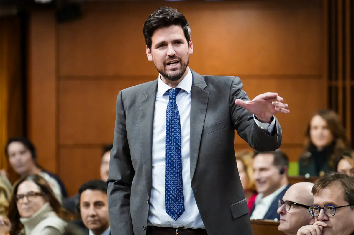 Housing Minister Sean Fraser rises during question period in the House of Commons on Parliament Hill in Ottawa on Dec. 11, 2023. (The Canadian Press/Sean Kilpatrick)