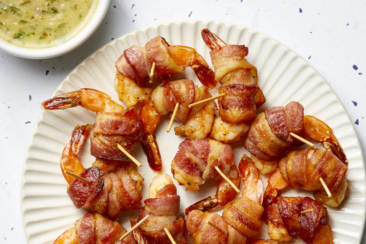 Spice up a party, or a weeknight meal, with these bite-size shrimp. (Alex Lepe/TNS)