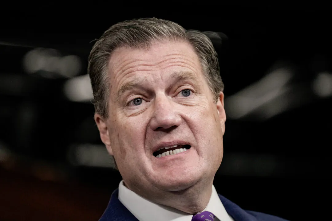 Rep. Mike Turner (R-Ohio), the top Republican on the House Intelligence Committee, speaks in Washington on Aug. 12, 2022. (Drew Angerer/Getty Images)