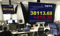 Asian Shares Track Wall Street’s Rebound