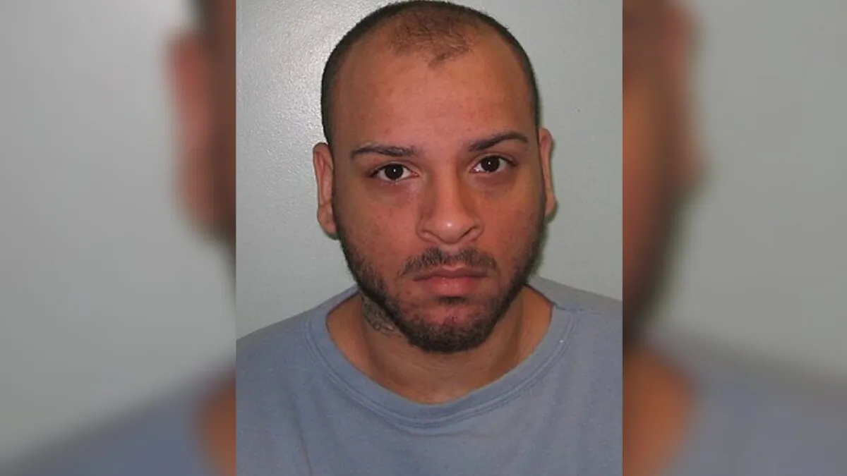 Undated image of Alex Mullings, a prisoner serving a life sentence who rang a drug and phone smuggling ring from HMP Swaleside in Kent, England. (Metropolitan Police)