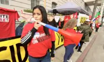 Striking Workers at Los Angeles Hotel, Now a Homeless Shelter, Urge City to Help