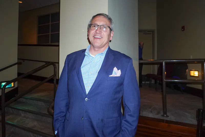 John LaVerne enjoyed Shen Yun's evening performance at the North Charleston Performing Arts Center on Feb. 13, 2024. (Sherry Dong/The Epoch Times)