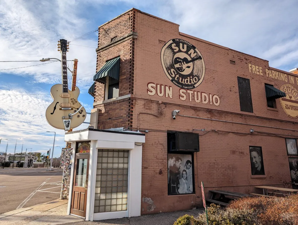Sun Studio in 2024, a major stop on any music tour of Memphis, Tennessee. (Jim Harrington/Bay Area News Group/TNS)