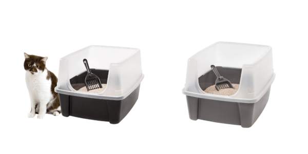 IRIS Open-Top Cat Litter Tray