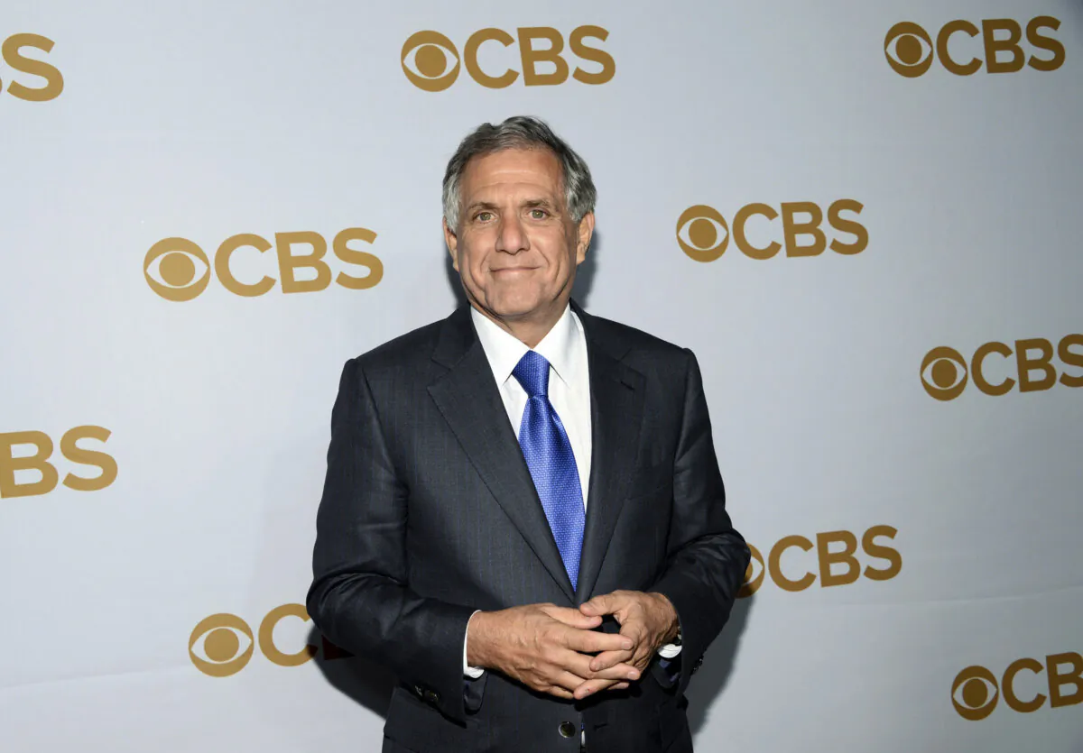 CBS president Leslie Moonves attends the CBS Network 2015 Programming Upfront at The Tent at Lincoln Center in New York on May 13, 2015. (Evan Agostini/Invision/AP)