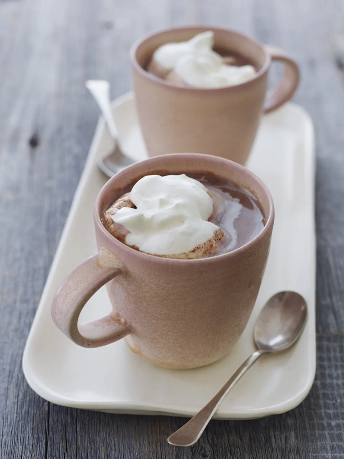 Taste the difference of hot chocolate made with real chocolate. (Courtesy of Jennifer Segal)