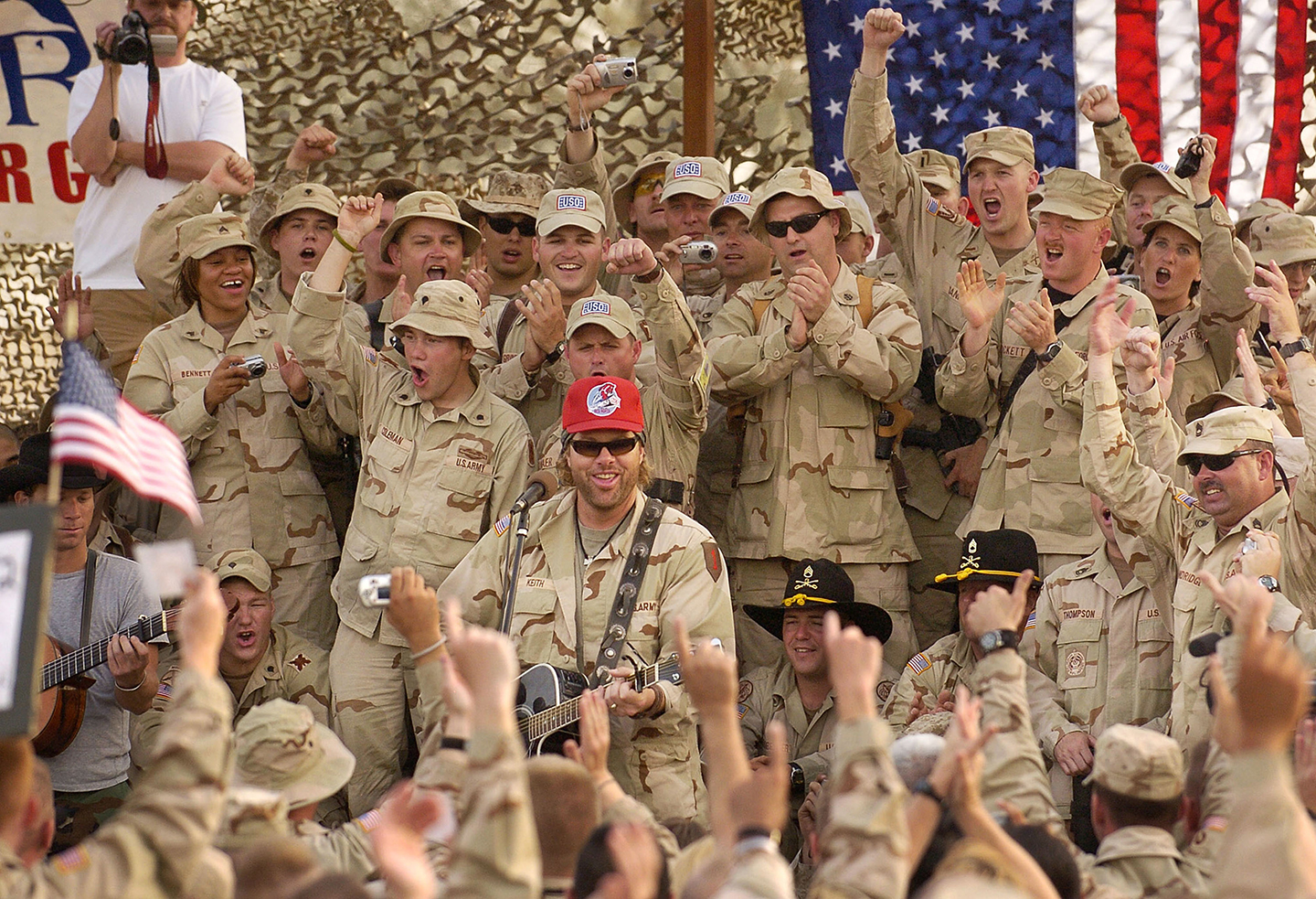 Toby Keith in Iraq