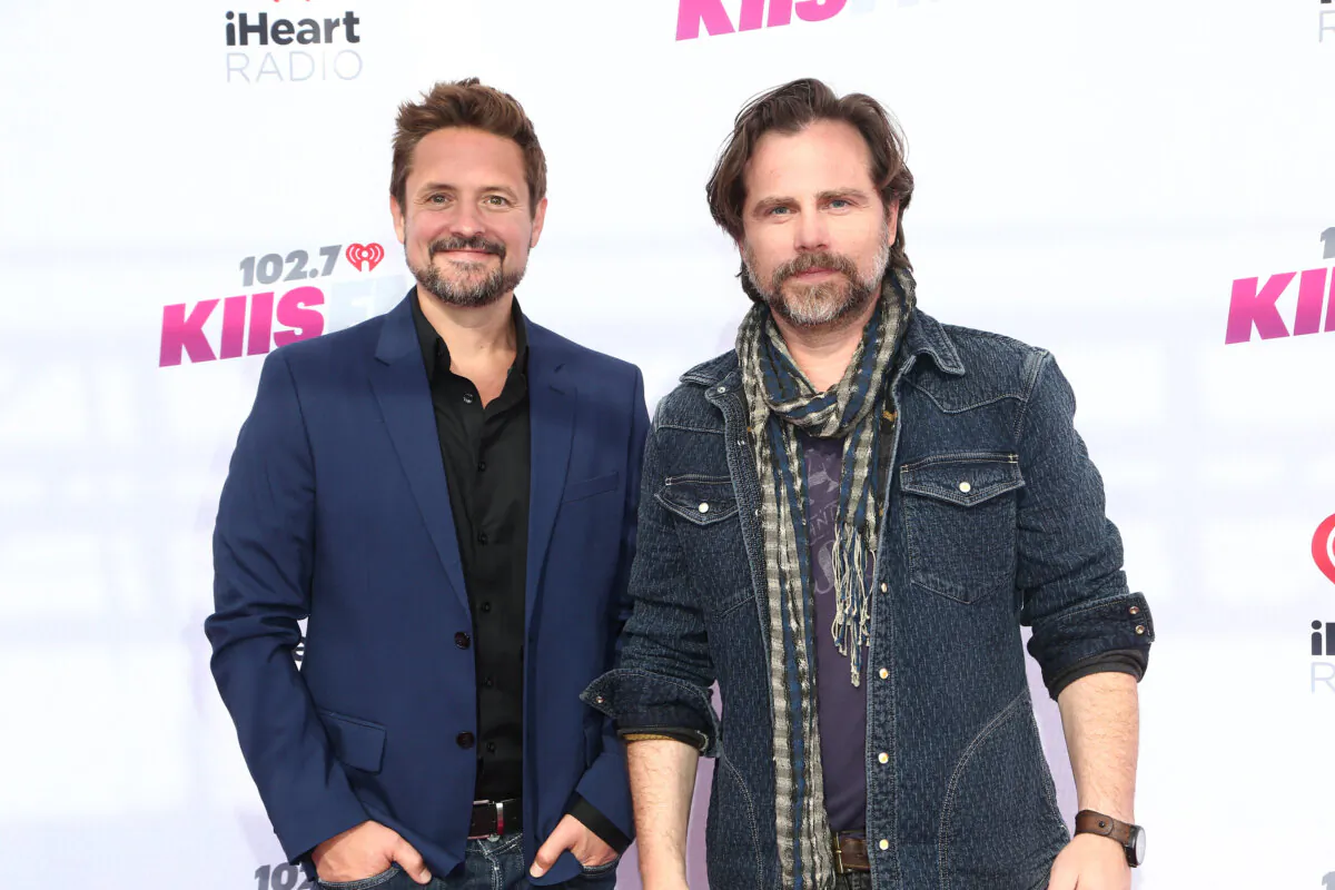 (L-R) Will Friedle and Rider Strong attend the 2022 iHeartRadio Wango Tango at Dignity Health Sports Park in Carson, Calif. on June 4, 2022.(Tommaso Boddi/Getty Images for iHeartRadio)
