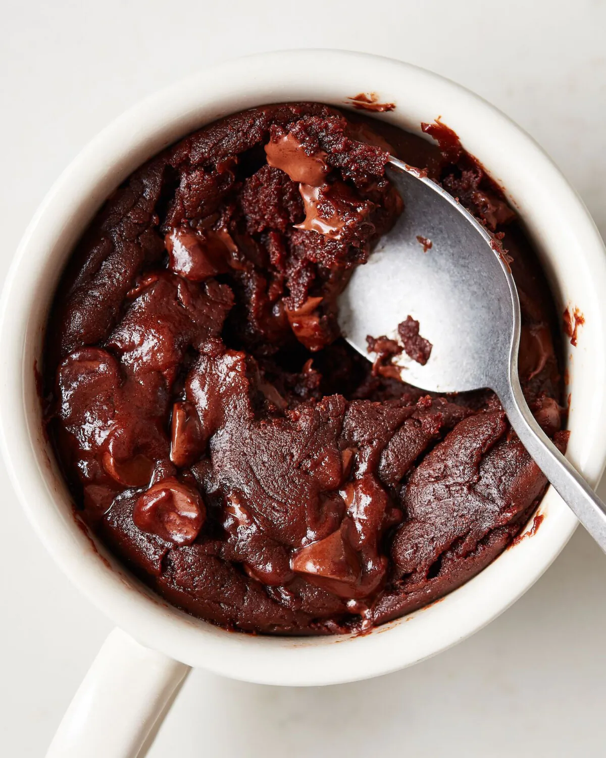 The 5-minute brownie in a mug is the easiest solution for when chocolate cravings hit. (Ghazalle Badiozamani/TNS)