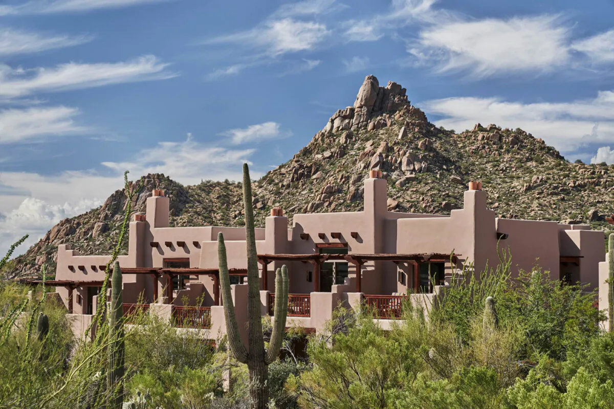 Casita dwellings showcase adobe-style architecture at the Four Seasons Scottsdale. (Four Seasons Resort Scottsdale at Troon North/TNS)