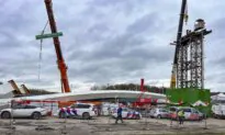 2 Workers Die After Part of Bridge Being Built Over Dutch Canal Collapses