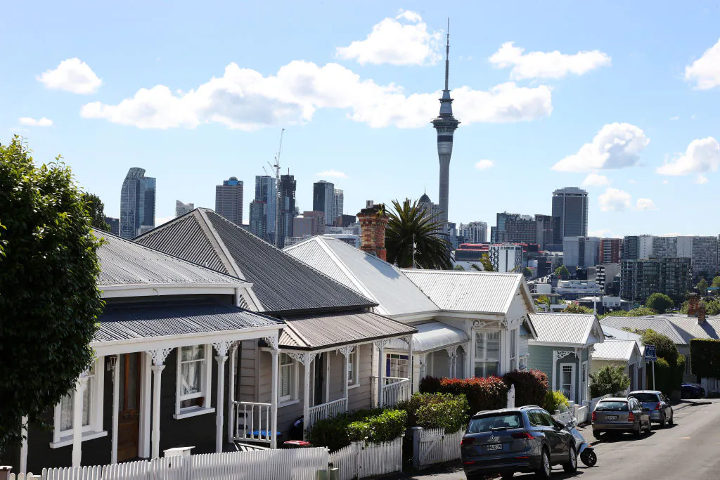 A general view of the city skyline in Auckland, New Zealand, on Nov. 9, 2023. (Fiona Goodall/Getty Images)