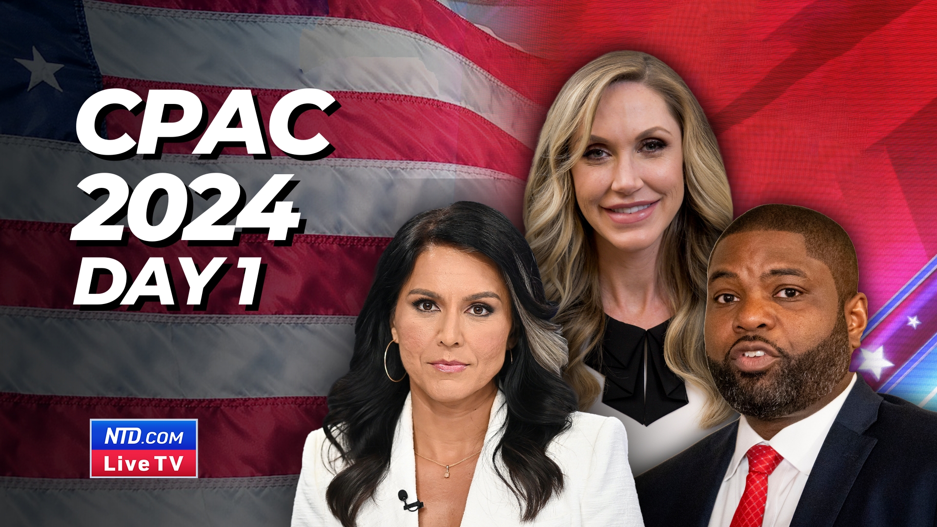 CPAC in DC 2024—Day 1 Featuring Lara Trump, Byron Donalds, Ben Carson