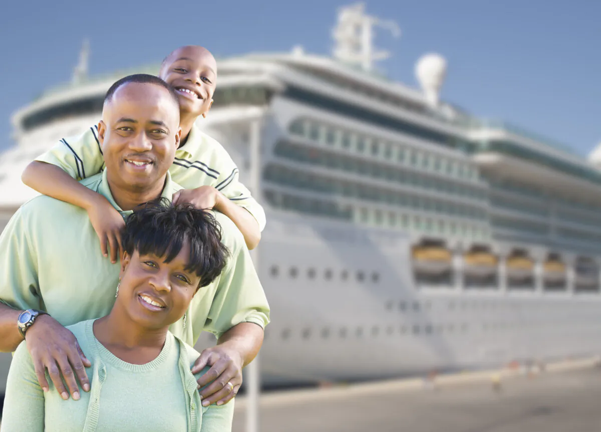 Happy family on cruise vacation. (Dreamstime/TNS)