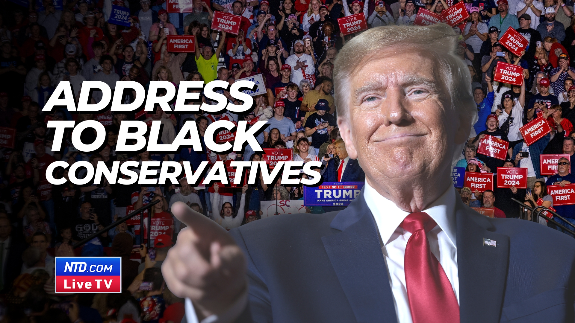 Trump Speaks at Black Conservative Federation Gala in South Carolina ...