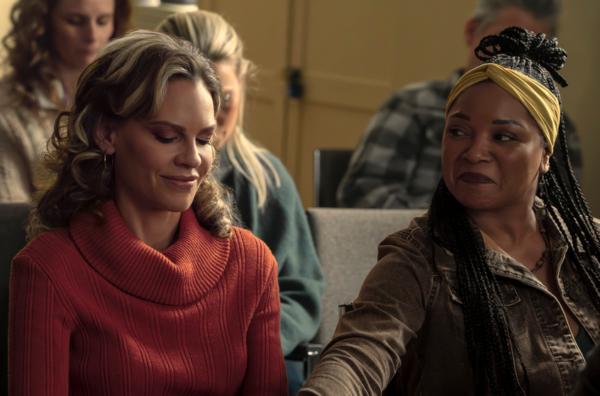 two women in a meeting in ORDINARY ANGELS 