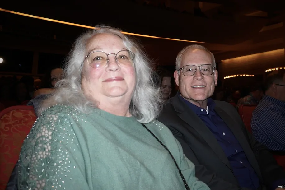 Paula and David Smith attended Shen Yun Performing Arts at the Tennessee Performing Arts Center in Nashville on Feb. 24. (Sherry Dong/The Epoch Times)