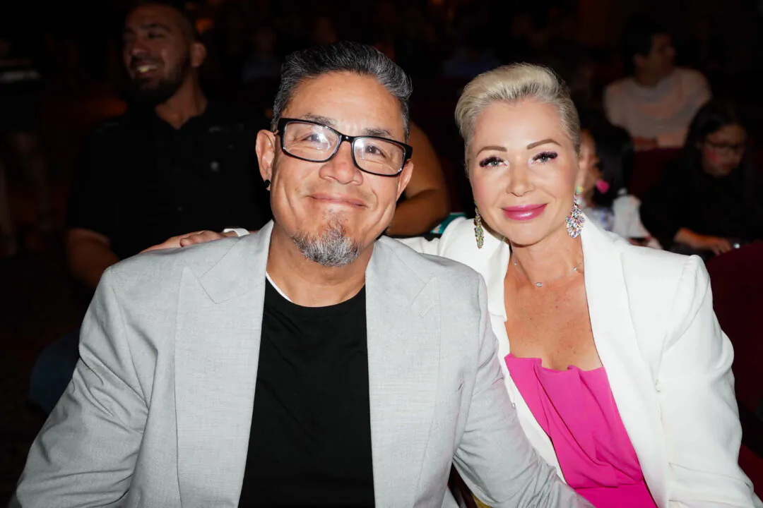 BB and Laura Maldonado enjoyed Shen Yun's evening performance at the Plaza Theatre on Feb. 24, 2024. (Sonia Wu/The Epoch Times)