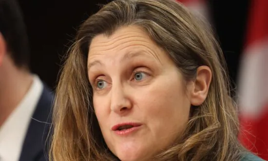 Freeland Pledges Pharmacare Deal Won’t Jeopardize Federal Finances