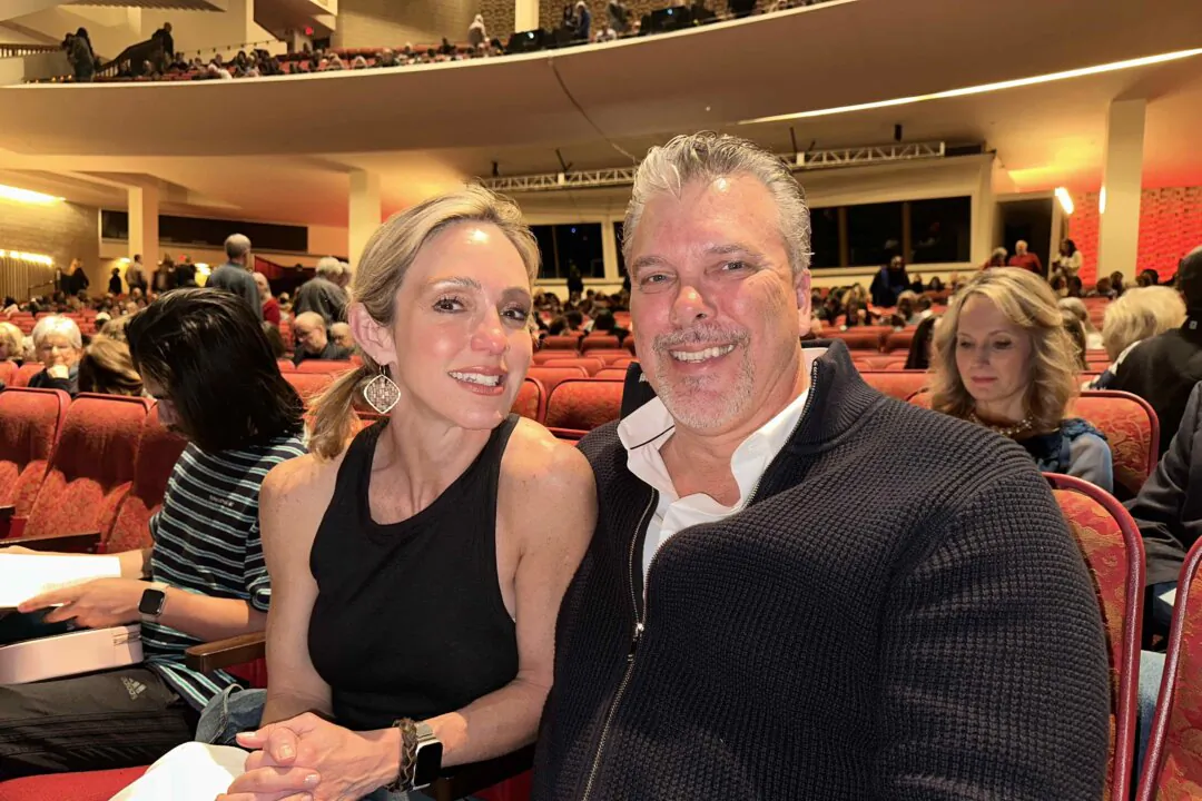 Alicia Barker and Jim Beyer enjoyed Shen Yun's matinee at the Tennessee Performing Arts Center on Feb. 25, 2024. (Sharon Lin/The Epoch Times)