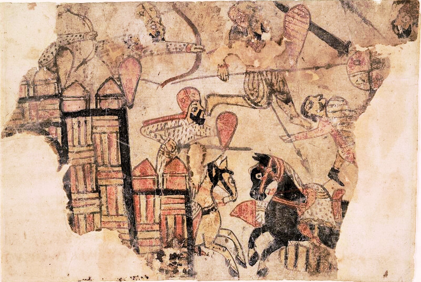 Ayyubid Dynasty Battle Scene